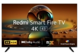 Redmi Xiaomi 108 cm (43 inches) 4K Ultra HD Smart LED Fire TV